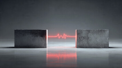 Connection Between Concrete Blocks