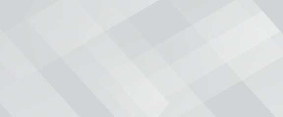 White and blue modern abstract wide banner with geometric shapes. Dark blue and white abstract background. Vector illustration