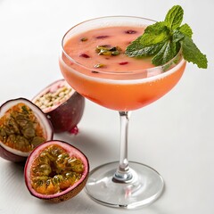 fresh tomato juice with basil