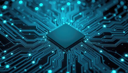 Digital Circuitry and Processor for Futuristic Tech Presentations and Innovations