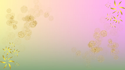 Elegant abstract background with shimmering golden accents and a soft pastel gradient; perfect for celebratory designs, festive invitations, or sophisticated digital presentations