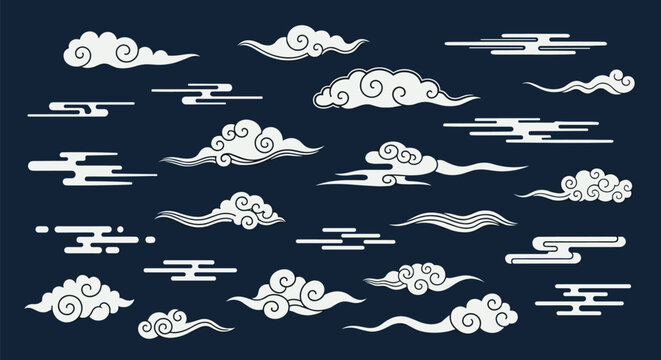 Stylized Rvector Clouds