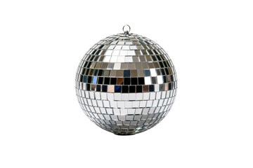 Fototapeta premium Shiny disco ball reflecting light for party and entertainment