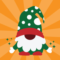 christmas card with genome 