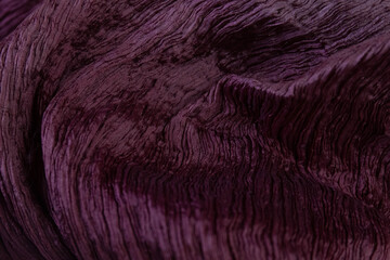 Background Concept, Deep Plum Textured Fabric