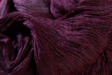 Background Concept, Deep Plum Textured Fabric