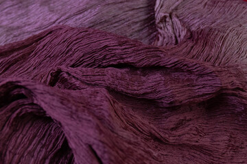 Background Concept, Deep Plum Textured Fabric