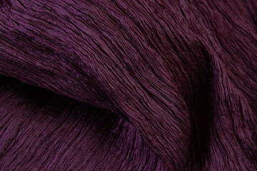 Background Concept, Deep Plum Textured Fabric