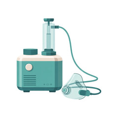 Medical Nebulizer Vector Illustration