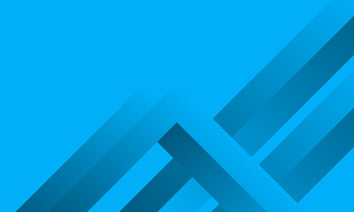 Fototapeta premium Modern Blue Gradient Geometric Abstract Background