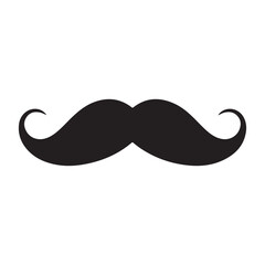 hipster mustache vector illustration .vector eps 10