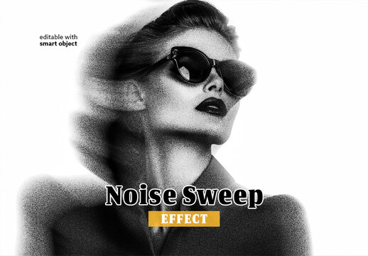 Noise Sweep Photo Effect