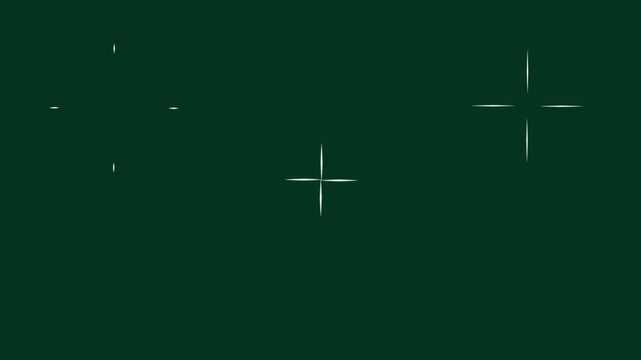 circles fireworks explosion line shape blast, Circle bursting, Geometric effects on green screen animation. Pop-up line flat vector random explosion animation, Cartoon blast firework animation video.