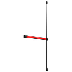 3D rendering illustration of a modular panic bar