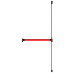 3D rendering illustration of a modular panic bar