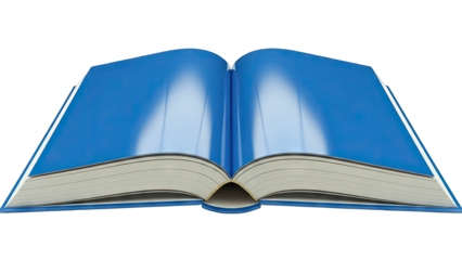 Luxury Blue Book Open