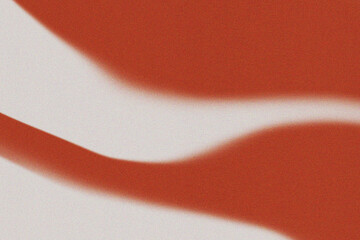 Red and white abstract wavy textured pattern design element