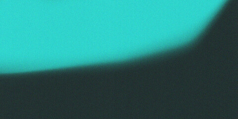 Teal and black abstract background with shadow effect gradient