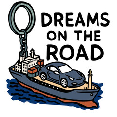 Fototapeta premium Coamic star motif meets New World slogan a sşeek , modern theme symbolizing aspiration energy and a fresh universe of possibility