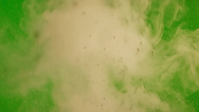 Vortex of Gentle Disintegration with controlled dust burst dissipating gently effect dust particle transitions style featuring dust