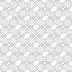 Minimal Morrice Lattice Black and White Geometric Pattern