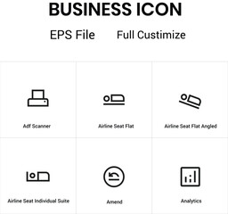 Business icon pack
