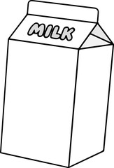 우유 일러스트 milk illustration