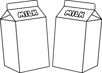 우유 일러스트 milk illustration