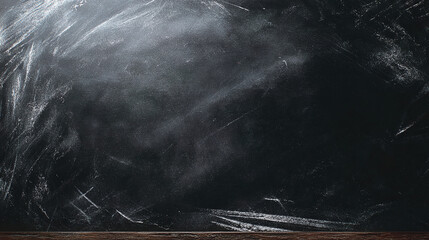 A detailed dark school blackboard texture with space for text or design, perfect for educational concepts