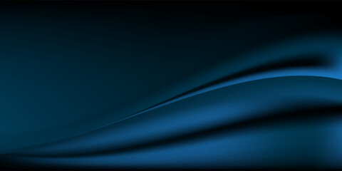 Blue dark background, abstract art blur design