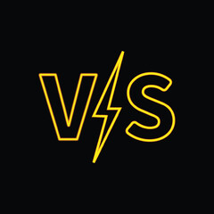 Versus v s symbol design