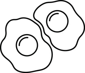 Simple line art illustration of a dinner plate, fork, spoon, and knife, representing dining, eating, and mealtime, perfect for restaurant or culinary concepts.