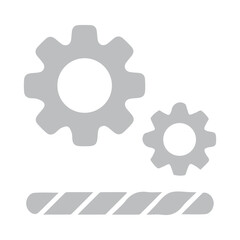 Gear and Progress Bar