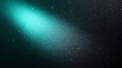 Dark textured banner with a gradient blending black, teal, and white tones. Modern abstract visual with grainy, edgy details.