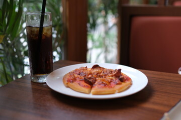 A gourmet pizza spread with unique toppings promises a feast for everyone.