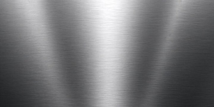 Grey metallic surface with reflective qualities serving as a backdrop for interface elements or editorial headers