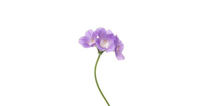 Lisianthus blooms arranged on a white background, suitable for floral design and layout purposes