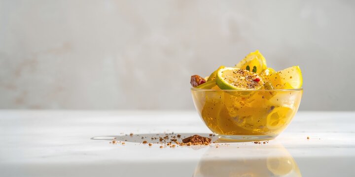 Indian lemon pickle, traditional preservation techniques, for culinary heritage awareness