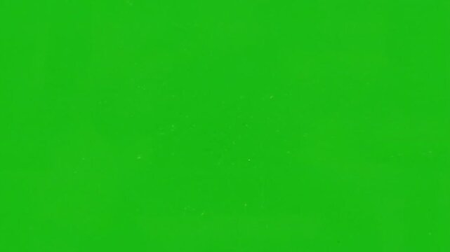 Distorted Pixelated Landscape with strong color distortions and pixelation effect green screen glitch effects style featuring green