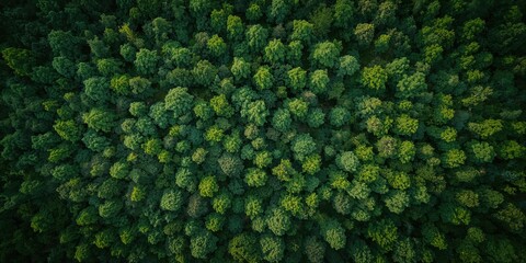 High-angle shot of a dense woodland area within an urban park, highlighting natural preservation