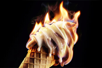 Softeis in Flammen &ndash; Kalorien verbrennen