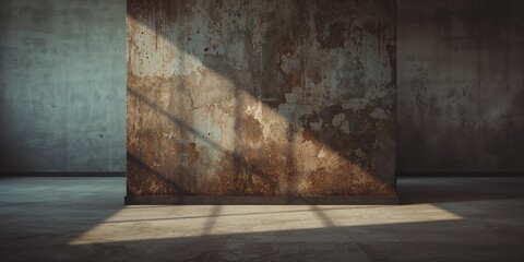 Cement surface used as a neutral backdrop for text and graphic layouts, ideal for UI background