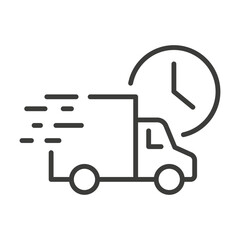Fast delivery icon vector design
