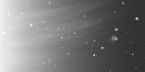 Cold Winter Wind Texture with Holiday Blizzard Effect in Vector PNG.