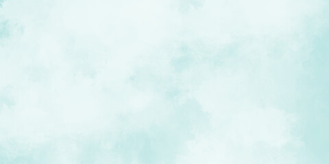 Fototapeta premium Abstract waterc cover, banner, flyer, cards. Hand drawn light brush painted green nature watercolor on paper with smoke or clouds texgreen spring illustration for design. olor art background template.