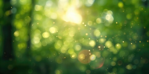 Vibrant green bokeh textured background, ideal for digital interface and editorial use