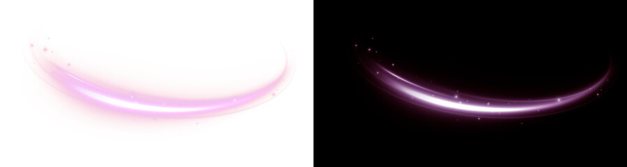 neon ring. Glowing circle. Glow effect. Round light frame. abstract light lines of movement and speedAbstract light lines of movement and speed.