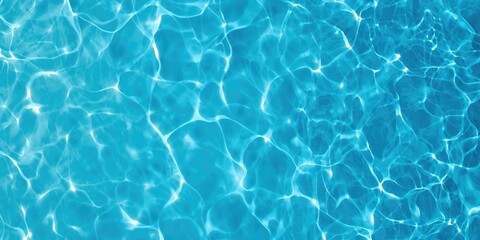 Obraz premium Clear sea with wavy blue water, serving as a background for text or layouts