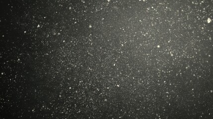 Obraz premium Snowfall on Dark Winter Sky Background