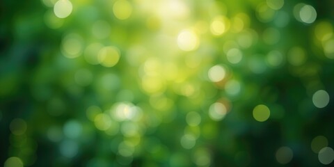 Obraz premium Soft-focus green foliage pattern with blurred tree elements, ideal for background use in digital layouts